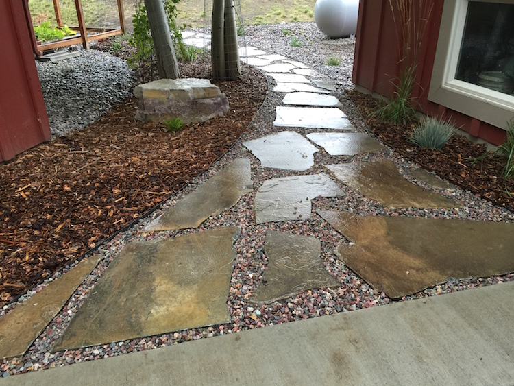 Nature's Enhancement, Inc. > Landscaping > Project Examples > Walkways ...